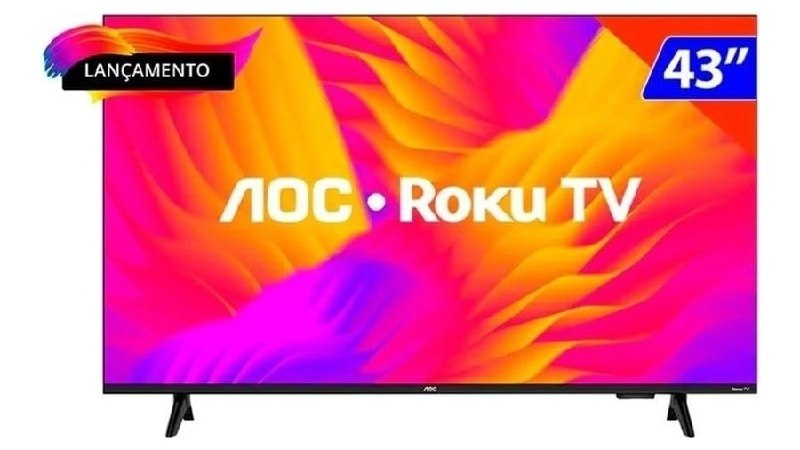 🔥 Smart TV 43" Polegadas AOC Roku

Preço: R$ 1