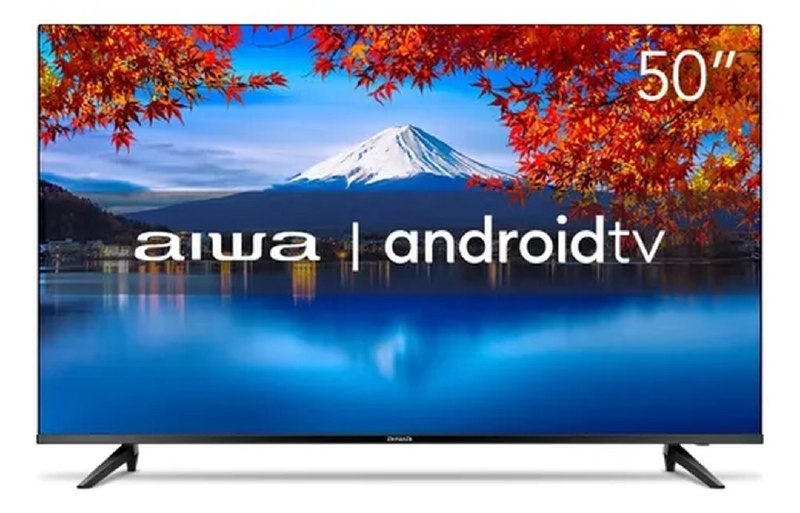 ➡️ Smart Tv Aiwa 50” Android 4K Borda Ultraf